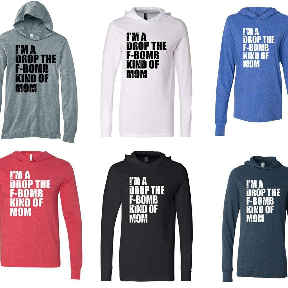 F-bomb mom hoodies